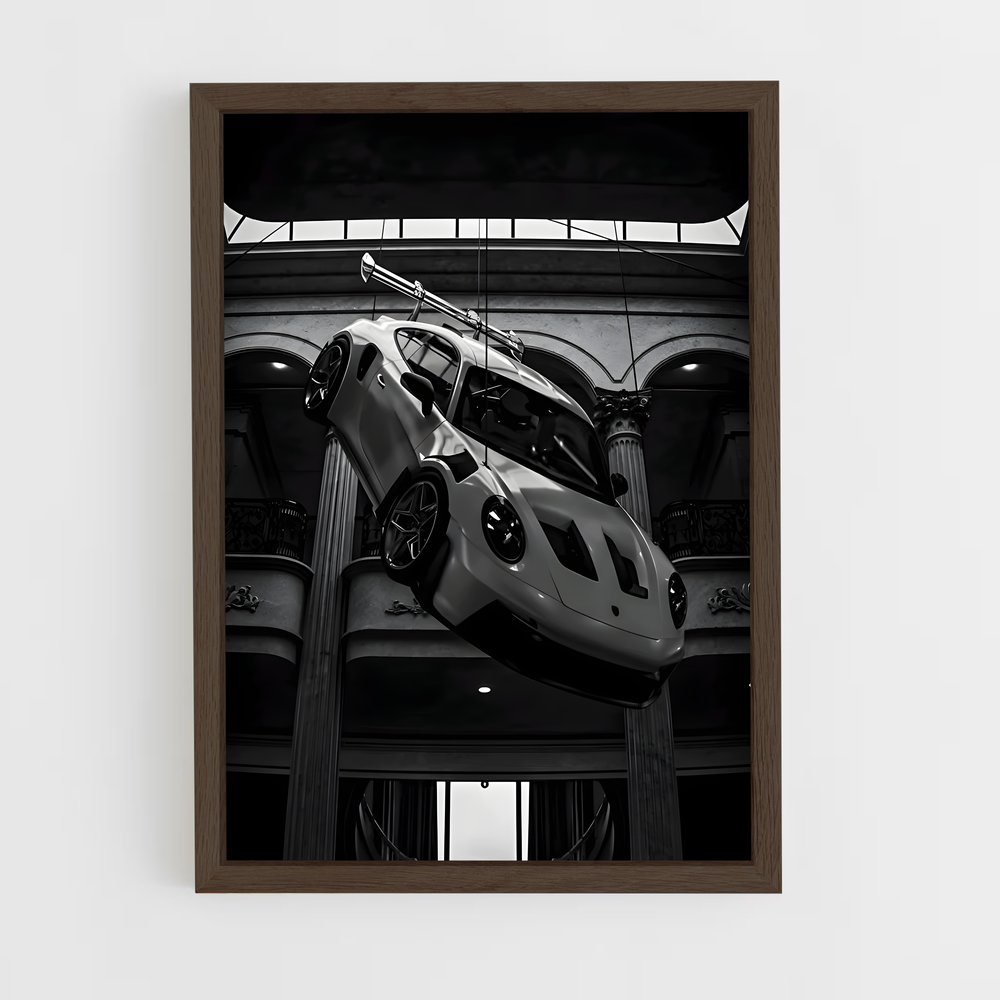 Poster Toupie de Piste – affiche Porsche (vue 5)